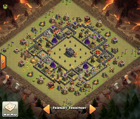 town hall 9 bases|town hall 9 best layout.